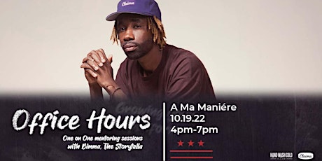 Office Hours with Bimma Williams - Presented by Hand Wash Cold & Claima