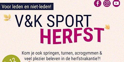 V&K Sport Herfst!