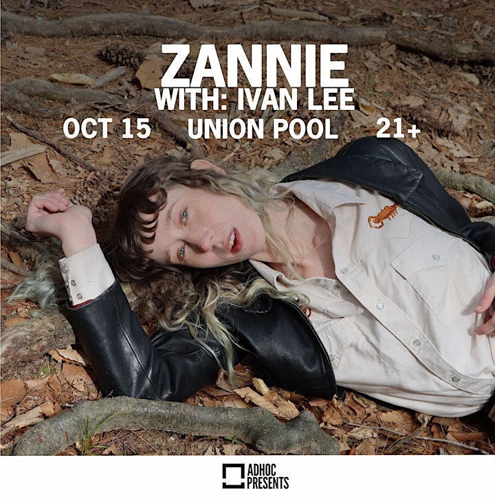 zannie (Record Release), Ivan Lee – Postponed from 9/9/22 image