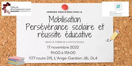 Mobilisation | Persévérance scolaire et réussite éducative