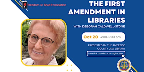 The First Amendment in Libraries with Deborah Caldwell-Stone