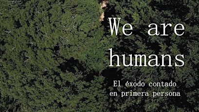 Proyección "We are humans"