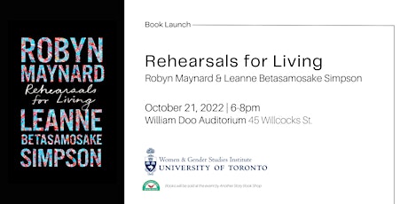 Book Launch: Rehearsals for Living