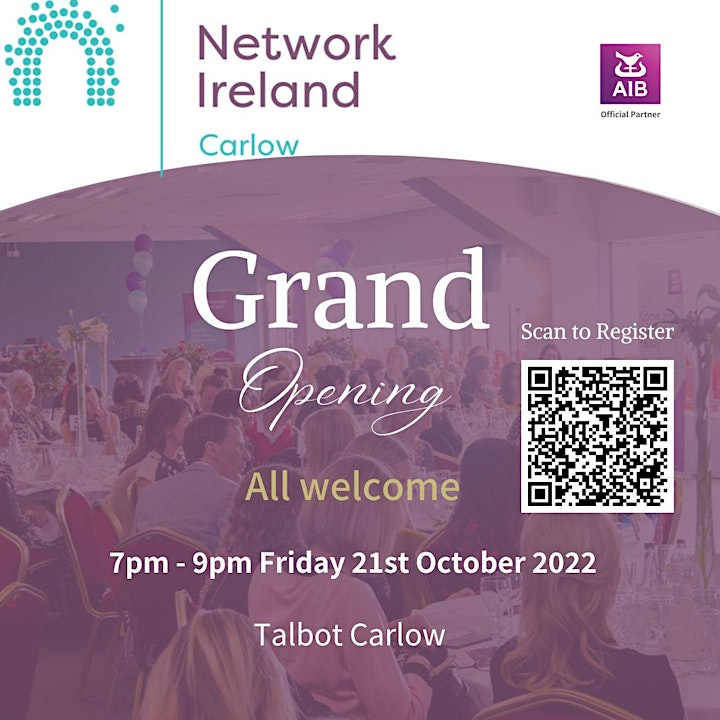 The Grand opening of Network Ireland Carlow image