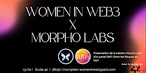 Meetup DeFi: Women in web3 x MorphoLabs