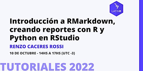 Imagen principal de Introducción a RMarkdown, creando reportes con R y Python en RStudio