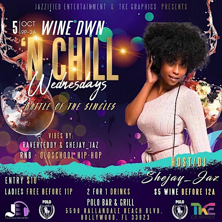 Wine Dwn N’ Chill Wednesdays image