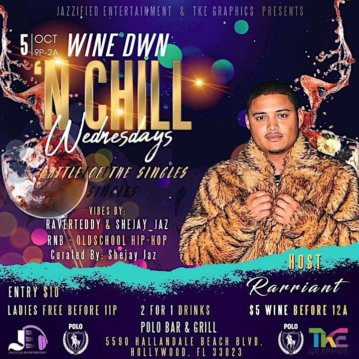 Wine Dwn N’ Chill Wednesdays image