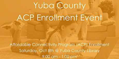 Affordable Connectivity Program (ACP) Enrollment Event