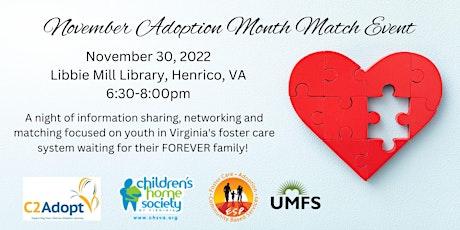 November Adoption Match Event