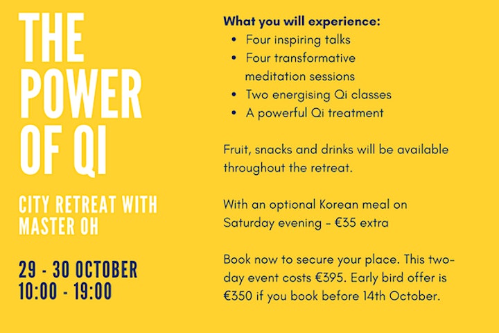 Transformative, Energy Healing, City Retreat in Den Haag 29-30 October 2022 image