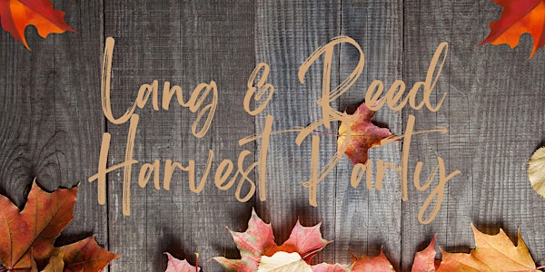 L&R Harvest Party