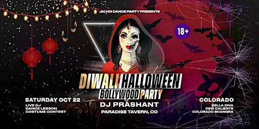 DIWALI-HALLOWEEN Bollywood Costume Party in Colorado | DJ Prashant