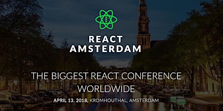 React Amsterdam Conference 2018 primary image
