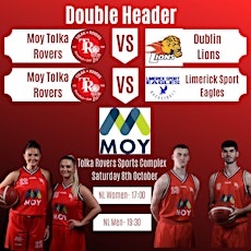 Moy Tolka Rovers Double Header: WNL vs Lions @ 5pm / MNL vs UL @ 7:30pm