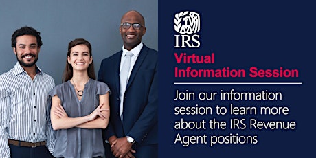 IRS Virtual Information Session about Internal Revenue Agent Positions