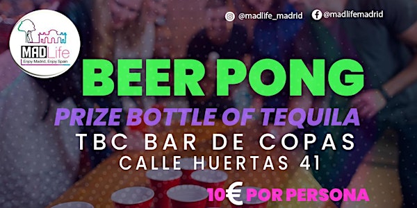 Beer pong tournament & International meeting!