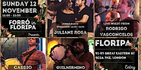 Sunday Session - Forro Dance Class and LIVE BAND at Floripa London