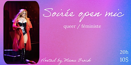 Soirée open mic queer/féministe