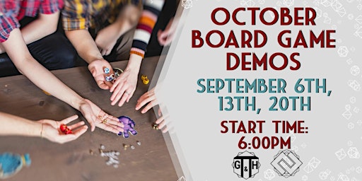 October Board Game Learn-to-Play