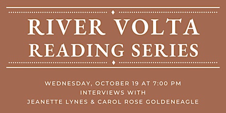 River Volta Reading Series  -Jeanette Lynes & Carol Rose GoldenEagle