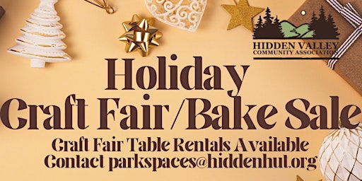 Hidden Valley Holiday Craft Fair/Bake Sale