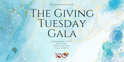 The Giving Tuesday Gala with 100 Humanitarians Int