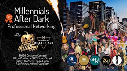 Millennials After Dark Professional Networking 2nd Annual Halloween Theme!!