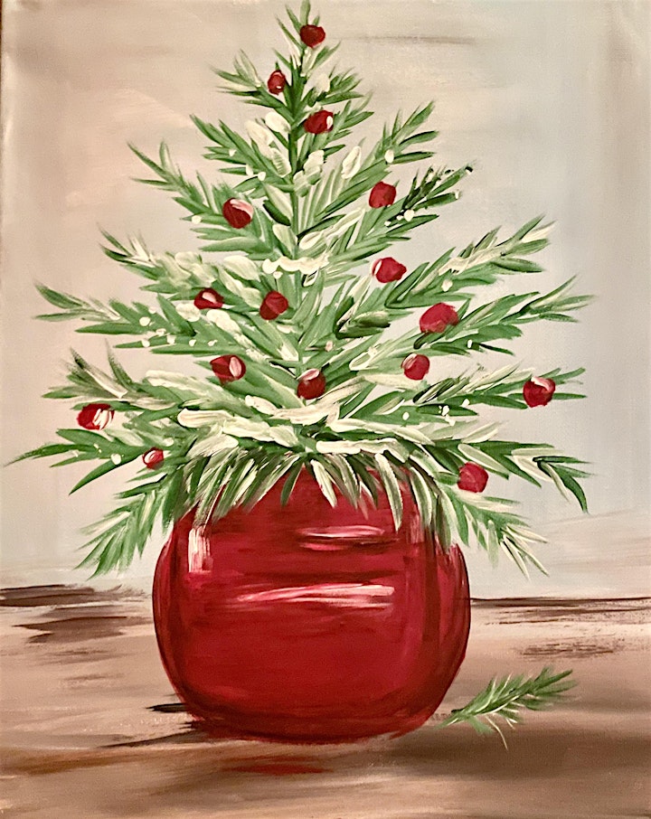 Holiday Paint & Sip with ArtWagon @Lucas Sellers Winery,The Alley Moorpark image