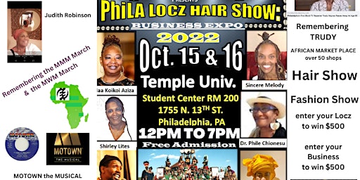Phila. Locz Hairshow and Business Expo 2022