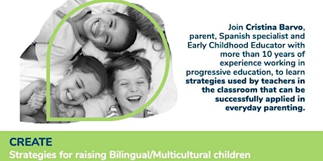 Créate: Estrategias para criar niños bilingües/multiculturales (ESPA˜NOL) primary image