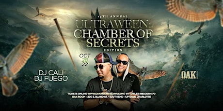 ULTRAWEEN 2022: Chamber of Secrets Edition / OakRoom Oct 28th