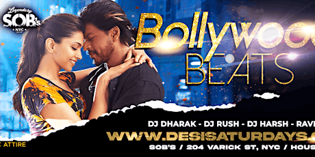 Bollywood Nights DesiParty @ The World Famous SOB's  NYC