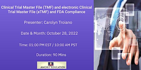 Clinical TMF and electronic Clinical TMF and FDA Compliance