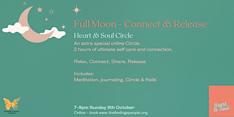 Hunter's Full Moon Heart and Soul Women's Circle - Online