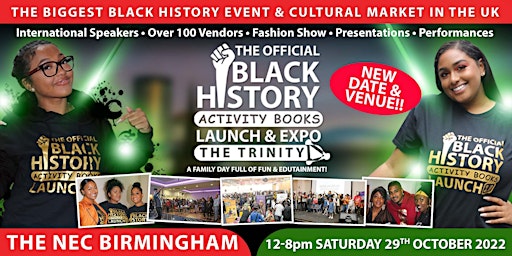 Black History Activity Books Launch & Expo 3.0 The Trinity