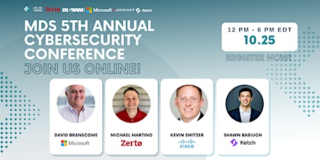 Online connection for MDS Fifth Annual Cybersecurity Conference