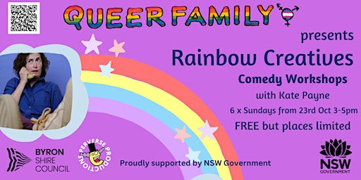 Rainbow Creatives Comedy Workshops - Kate Payne & Perverse Productions