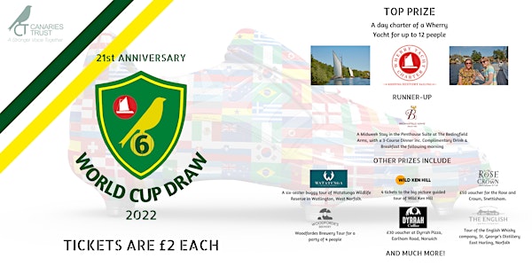 Canaries Trust 21st Anniversary World Cup Draw