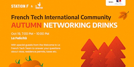 French Tech International Community - Autumn networking drinks