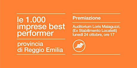 PREMIO LE 1000 IMPRESE BEST PERFORMER | REGGIO EMILIA