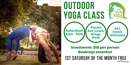FREE OUTDOOR YOGA CLASS primary image