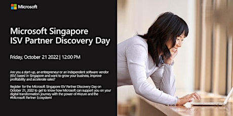 Microsoft Singapore ISV Partner Discovery Day