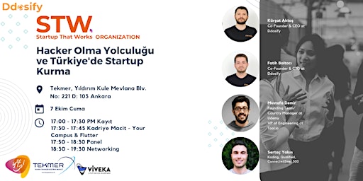 Hacker Olma Yolculuğu ve Türkiye'de Startup Kurma