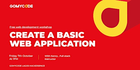 Workshop: Create a basic web application - GOMYCODE NIGERIA