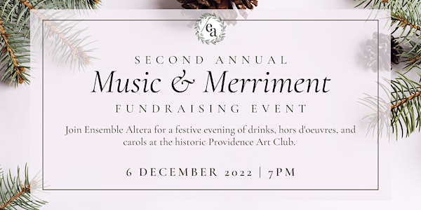 Music and Merriment: A Festive Fundraising Event