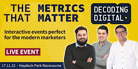 The Metrics That Matter (Haydock Park Racecourse) primary image
