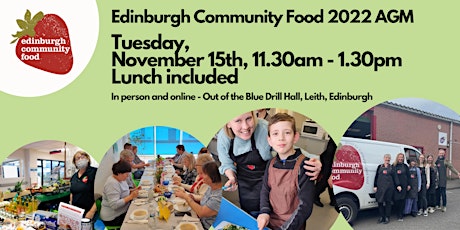 Edinburgh Community Food AGM 2022 primary image