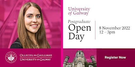 University of Galway Postgraduate Open Day