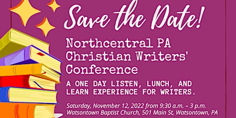 Northcentral PA Christian Writers' Conference